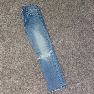 GAP Cheeky Straight Sky High Jeans 27 / 4 Long